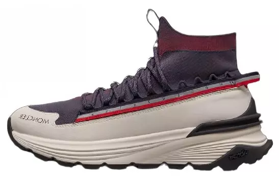 Кроссовки мужские Moncler Monte Runner High, белый / синий