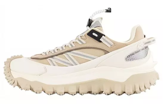 Кроссовки мужские Moncler Trailgrip со светоотражающими деталями, кремовый