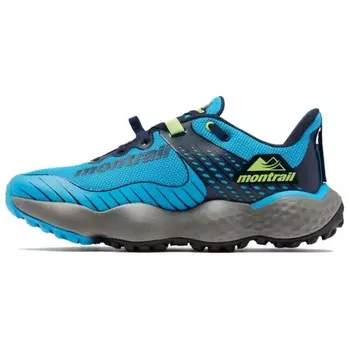 Кроссовки мужские Montrail Running Shoes Low-top Сине-серо-желтые Columbia