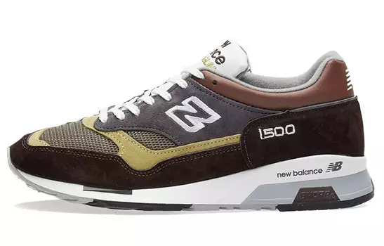 Кроссовки мужские NB 1500 с низким верхом/коричневые New Balance