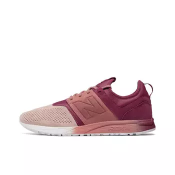 Кроссовки мужские NB 247 с низким верхом розового/белого цвета New Balance