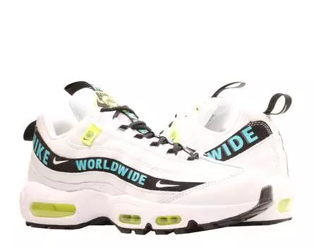 Кроссовки мужские Nike Air Max 95 SE White/Blue Fury-Volt-Black CT0248-100