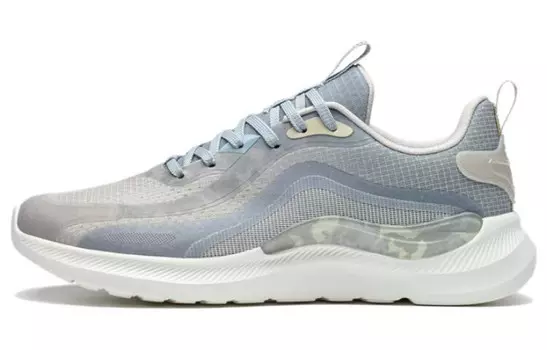 Кроссовки мужские низкие экологичные серый / закатно-голубой / светло-конопляные серый Xtep