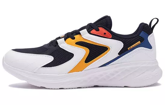 Кроссовки мужские низкие белые/черные 361°