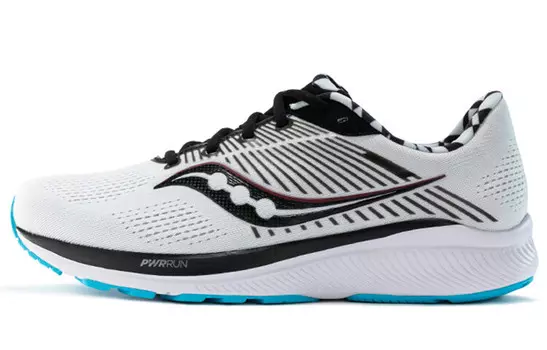 Кроссовки мужские низкие белые/черные Saucony