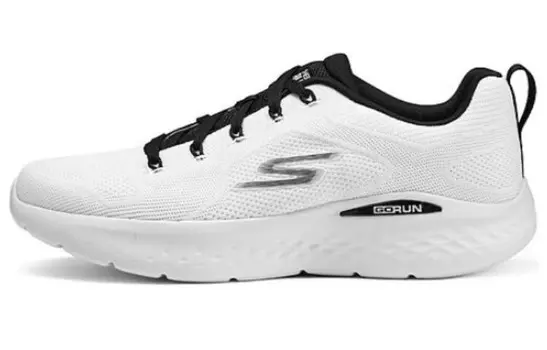 Кроссовки мужские низкие белые/черные Skechers