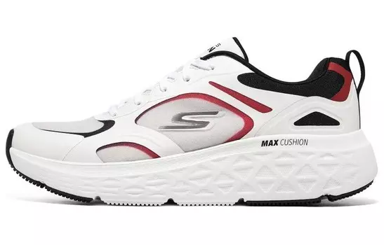 Кроссовки мужские низкие белые/черные Skechers