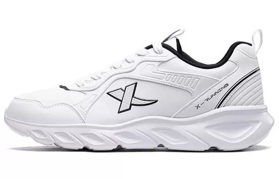 Кроссовки мужские низкие белые/черные Xtep