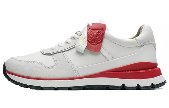 Кроссовки мужские низкие белые Clarks