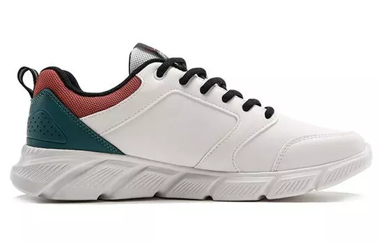 Кроссовки мужские низкие белые/красные/зеленые Xtep