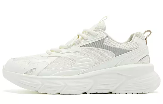 Кроссовки мужские низкие белые Qiaodan