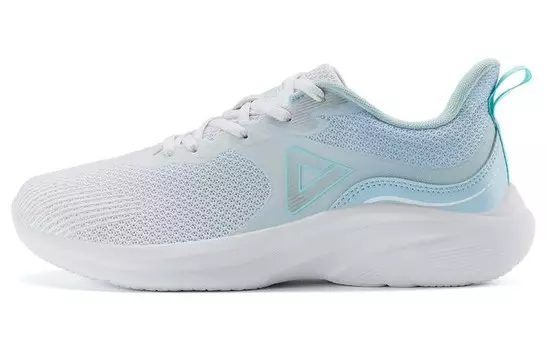 Кроссовки мужские низкие белые/синие Peak