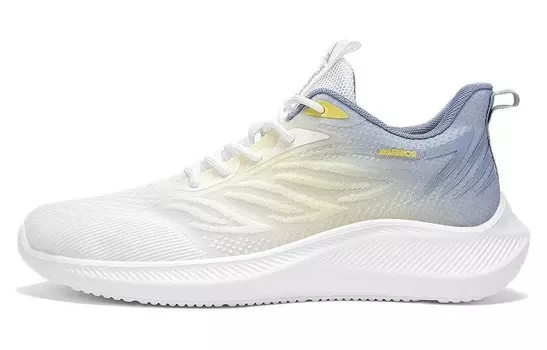 Кроссовки мужские низкие белые/синие Warrior