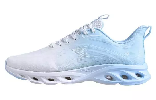 Кроссовки мужские низкие белые/синие Xtep