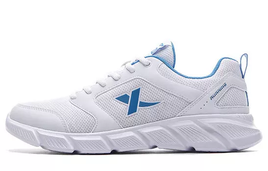 Кроссовки мужские низкие белые/синие Xtep