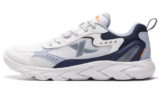 Кроссовки мужские низкие белые/синие Xtep