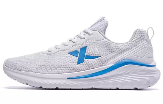 Кроссовки мужские низкие белые/синие Xtep