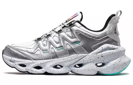 Кроссовки мужские низкие белые/зеленые Xtep