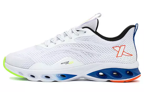 Кроссовки мужские низкие белые/зеленые Xtep