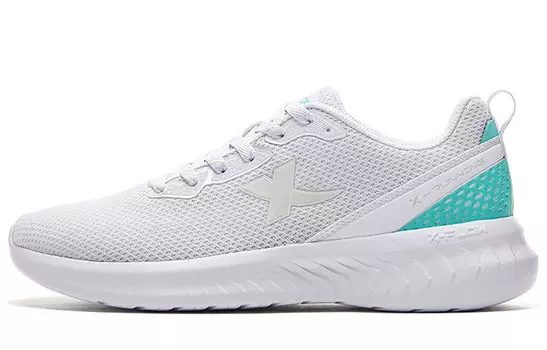 Кроссовки мужские низкие белые/зеленые Xtep