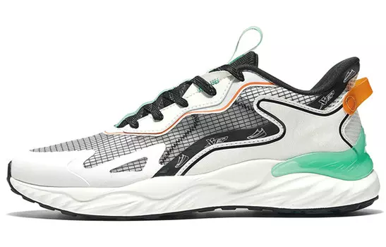 Кроссовки мужские низкие белые/зеленые Xtep