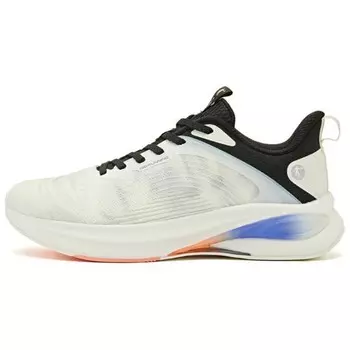 Кроссовки мужские низкие белый/черный синий Qiaodan