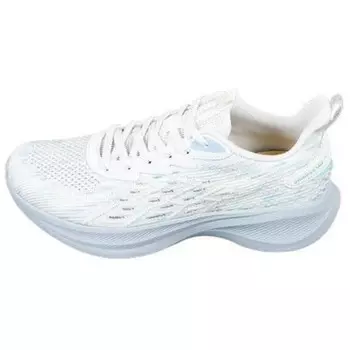 Кроссовки мужские низкие белый / дымчатые и дождевые синий Qiaodan