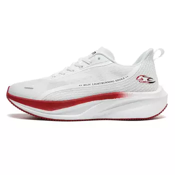 Кроссовки мужские низкие белый красный Avjv