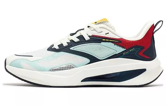 Кроссовки мужские низкие белый/синий 361°