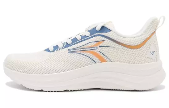 Кроссовки мужские низкие белый/синий 361°