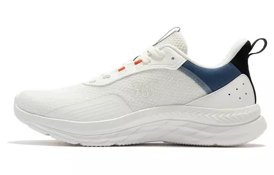 Кроссовки мужские низкие белый/синий 361°