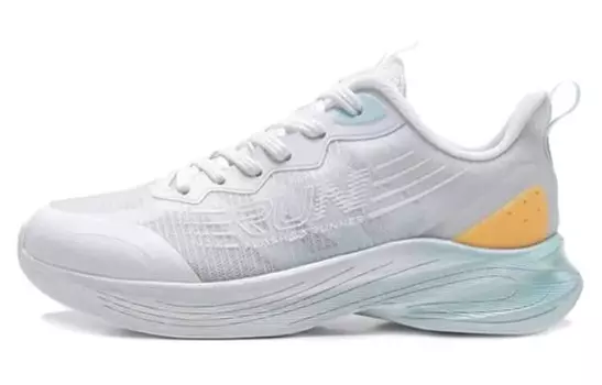 Кроссовки мужские низкие белый/синий Qiaodan