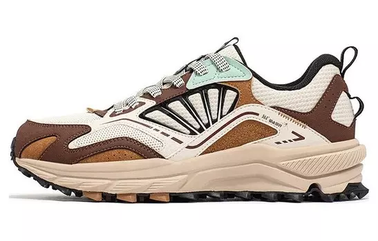 Кроссовки мужские низкие бежево-коричневый 361°