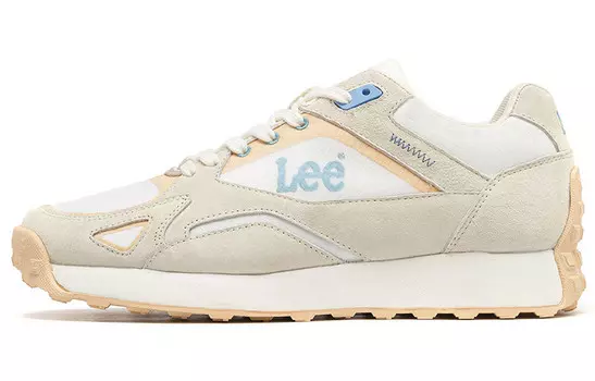 Кроссовки мужские низкие бежевые Lee