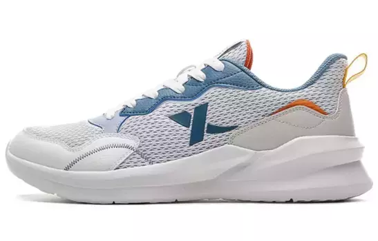 Кроссовки мужские низкие бежевые/синие Xtep