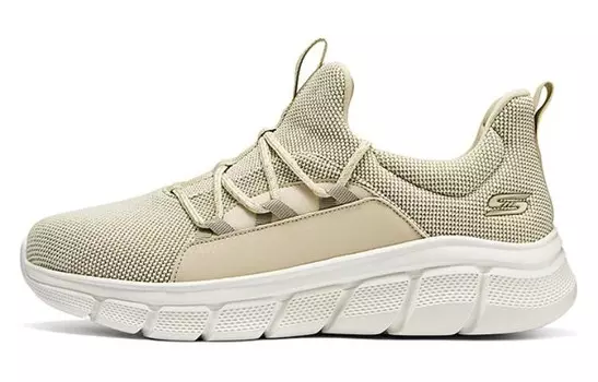 Кроссовки мужские низкие бежевые Skechers