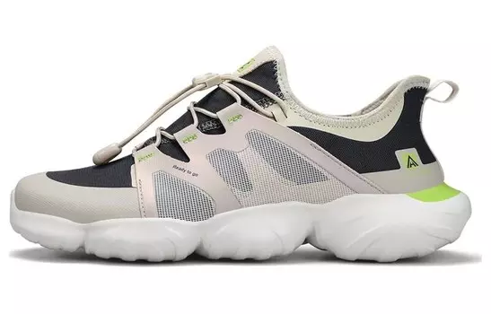 Кроссовки мужские низкие бежевый - темно-серый Humtto