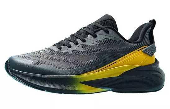 Кроссовки мужские низкие Castle Ash / Volcanic Ash / Base Black / Lemon Yellow Anta