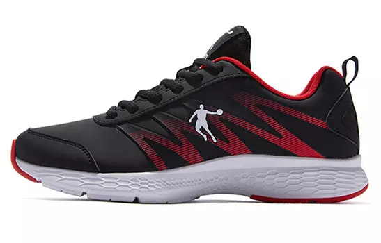 Кроссовки мужские низкие черные Aurora Red Qiaodan