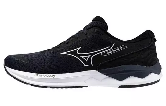 Кроссовки мужские низкие черные/белые Mizuno