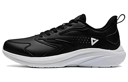 Кроссовки мужские низкие черные/белые Peak