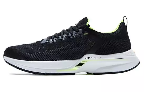 Кроссовки мужские низкие черные/белые Peak