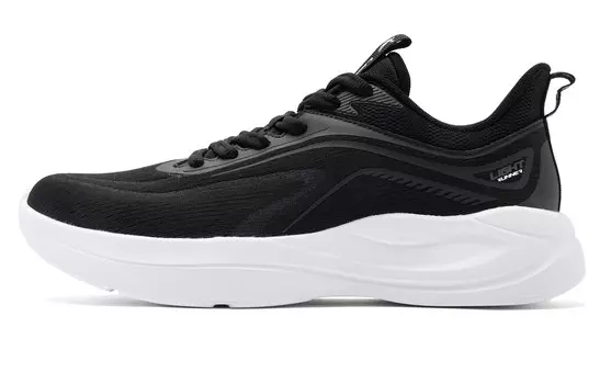 Кроссовки мужские низкие черные/белые Qiaodan