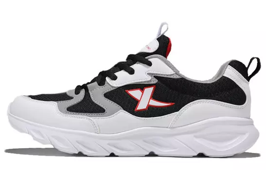 Кроссовки мужские низкие черные/белые/серые Xtep