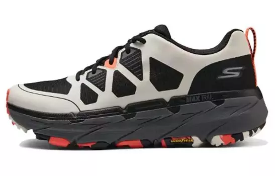 Кроссовки мужские низкие черные/белые Skechers