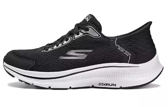 Кроссовки мужские низкие черные/белые Skechers
