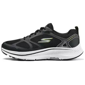 Кроссовки мужские низкие черные/белые Skechers
