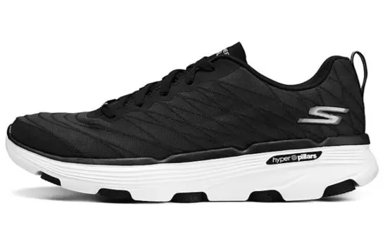Кроссовки мужские низкие черные/белые Skechers