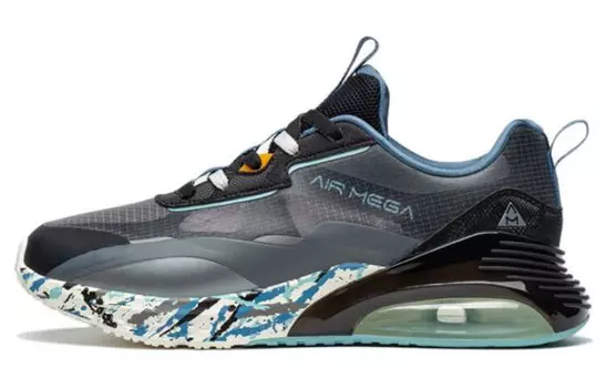 Кроссовки мужские низкие черные/дымчато-серые Xtep