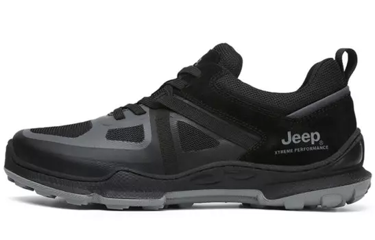 Кроссовки мужские низкие черные Jeep